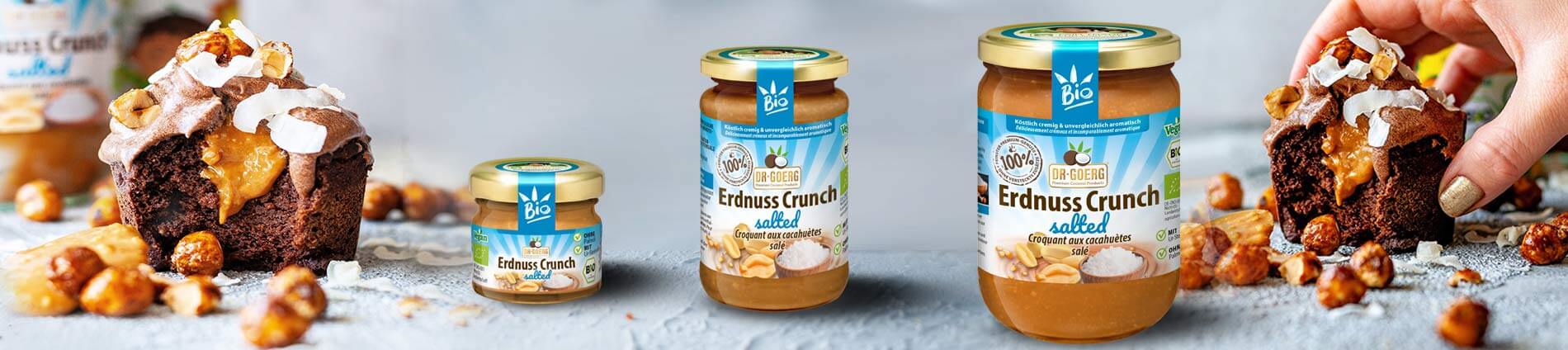 Bio-Erdnuss Crunch salted Bio-Erdnuss Crunch salted