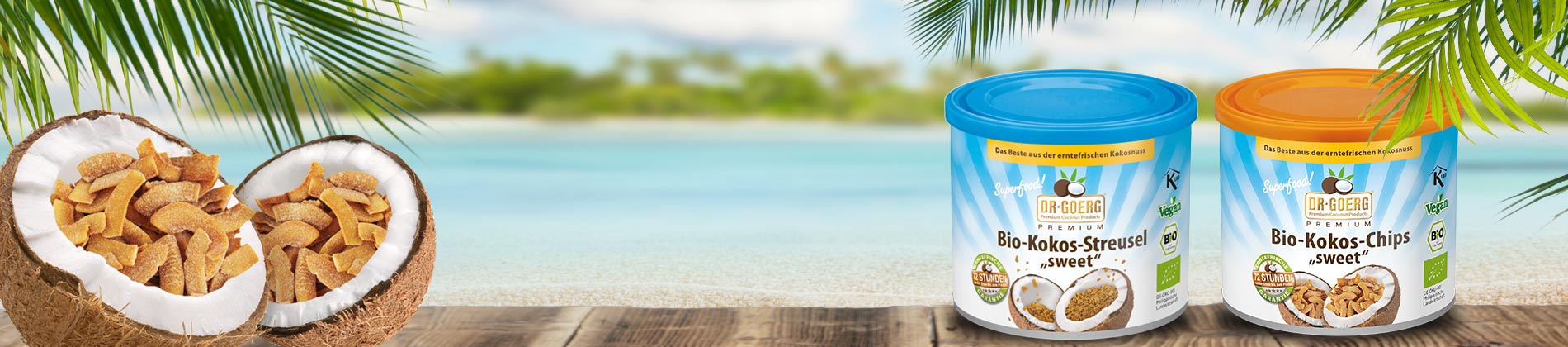 Bio-Kokoschips & Bio-Kokosstreusel Bio-Kokoschips & Bio-Kokosstreusel