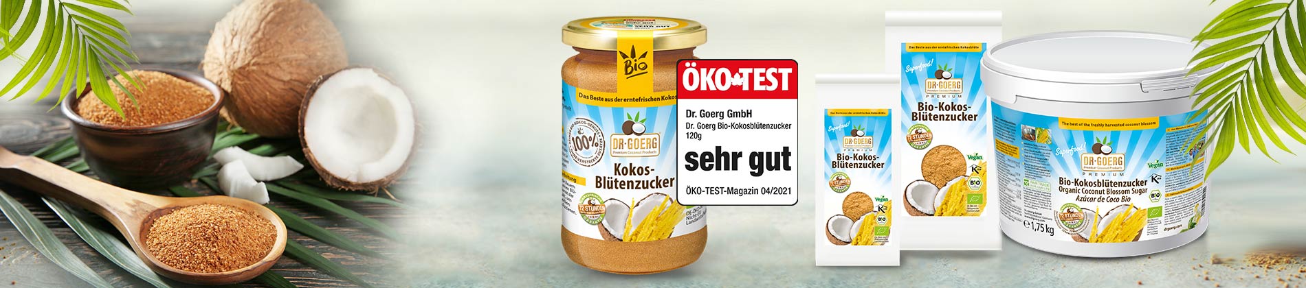 Bio-Kokosblütenzucker Bio-Kokosblütenzucker